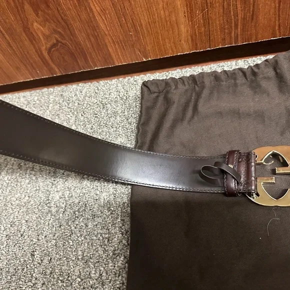 Gucci leather Belt